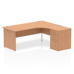Impulse Panel End Crescent Desk Workstation - image 54