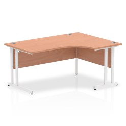Impulse 1600mm Right Crescent Desk Cantilever Leg - image 6