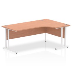 Impulse 1800mm Right Crescent Desk Cantilever Leg - image 6