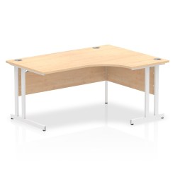 Impulse 1600mm Right Crescent Desk Cantilever Leg - image 9