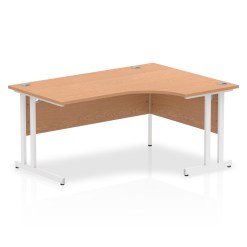 Impulse 1600mm Right Crescent Desk Cantilever Leg - image 10