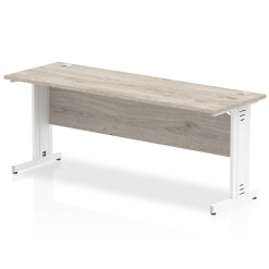 Impulse 1800mm Slimline Desk Cable Managed Leg - image 2