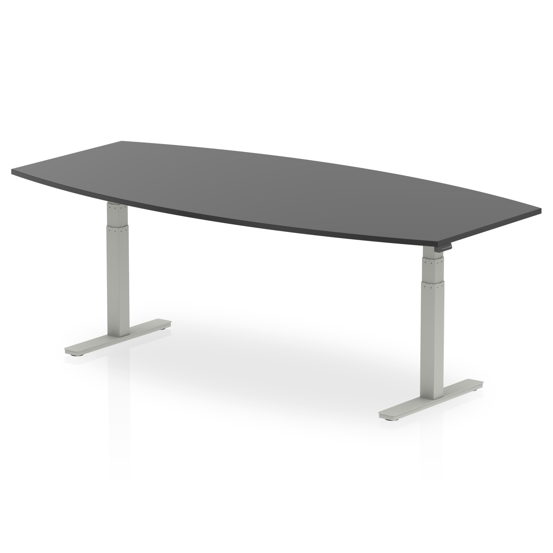 High Gloss Writable Boardroom Table Height Adjustable - image 2