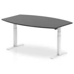 High Gloss Writable Boardroom Table Height Adjustable - image 5