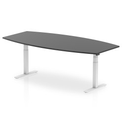 High Gloss Writable Boardroom Table Height Adjustable - image 6