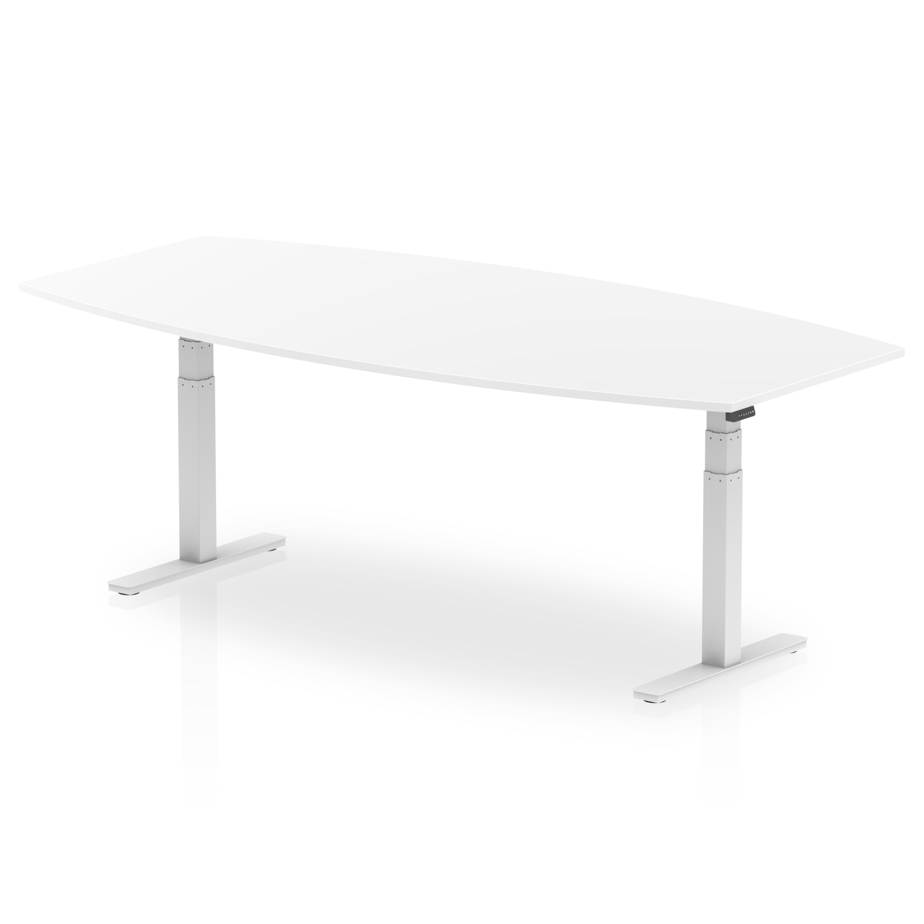 High Gloss Writable Boardroom Table Height Adjustable - image 8