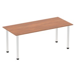 Impulse 1800mm Straight Table With Post Leg - image 16