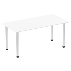 Impulse 1600mm Straight Table With Post Leg - image 20