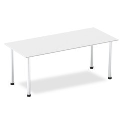 Impulse 1800mm Straight Table With Post Leg - image 20