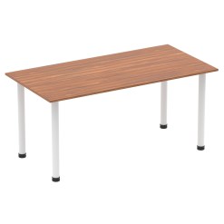 Impulse 1600mm Straight Table With Post Leg - image 28