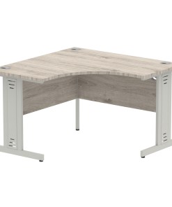 Impulse 1200mm Cable Managed Leg Corner Desk
