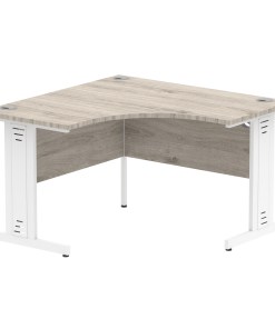 Impulse 1200mm Cable Managed Leg Corner Desk