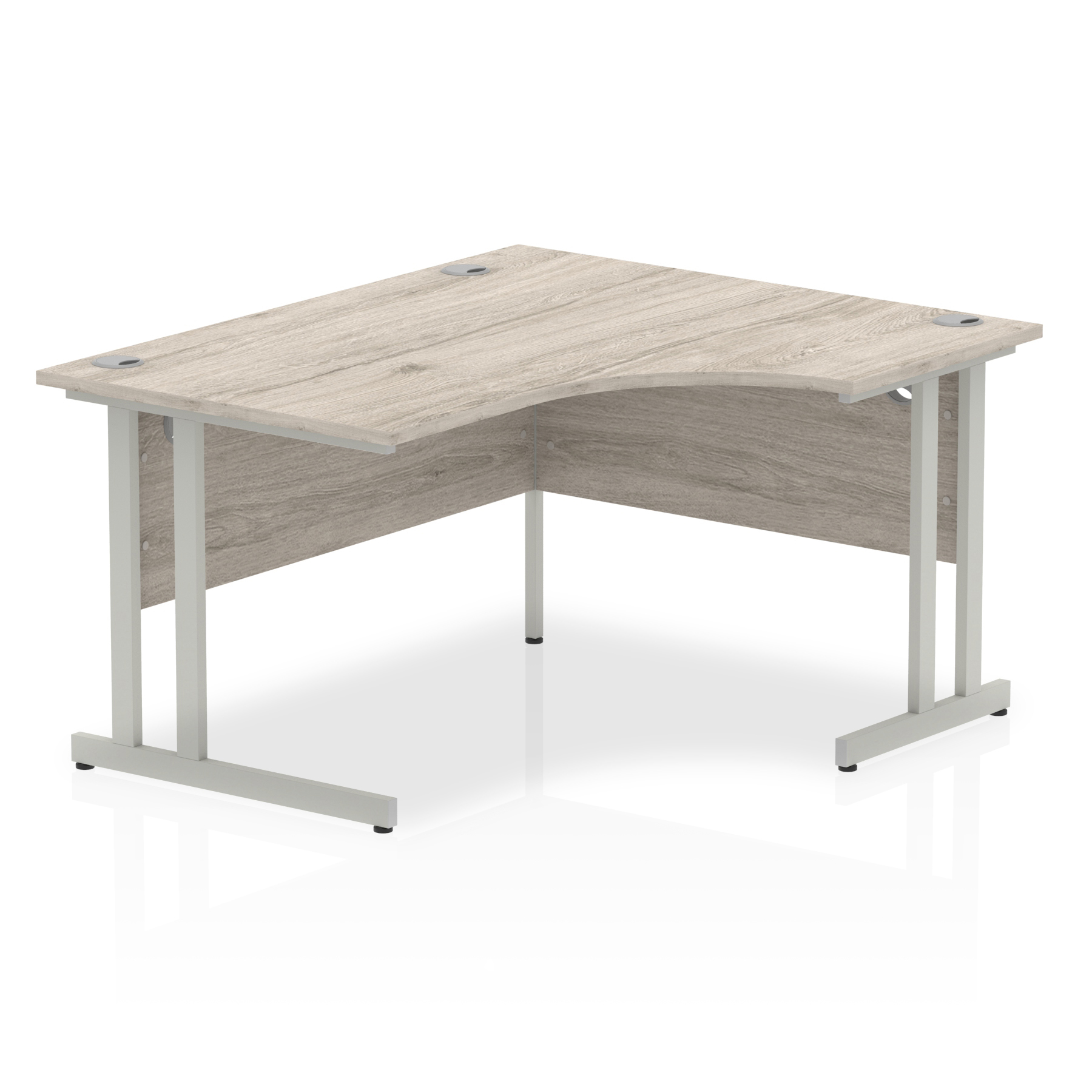 Impulse 1400mm Right Crescent Desk Cantilever Leg - image 2