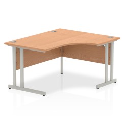 Impulse 1400mm Right Crescent Desk Cantilever Leg - image 4