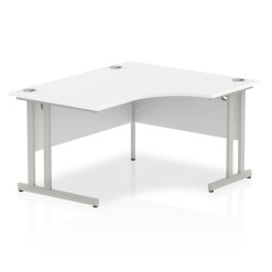 Impulse 1400mm Right Crescent Desk Cantilever Leg - image 5