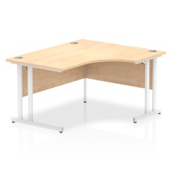 Impulse 1400mm Right Crescent Desk Cantilever Leg - image 9