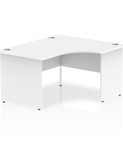 Impulse 1400mm Right Crescent Desk Panel End Leg