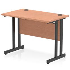 Impulse 1000mm Slimline Desk Cantilever Leg - image 3