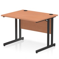 Impulse 1000mm Straight Desk Cantilever Leg - image 3