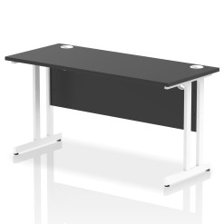 Impulse 1400mm Slimline Desk Cantilever Leg - image 4