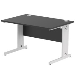 Impulse 1200mm Straight Desk Cable Managed Leg - image 8