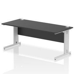 Impulse 1800mm Straight Desk Cable Managed Leg - image 8