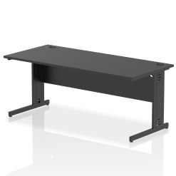 Impulse 1800mm Straight Desk Cable Managed Leg - image 10