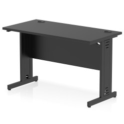 Impulse 1200mm Slimline Desk Cable Managed Leg - image 5