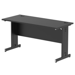 Impulse 1400mm Slimline Desk Cable Managed Leg - image 5