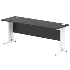 Impulse 1800mm Slimline Desk Cable Managed Leg - image 4