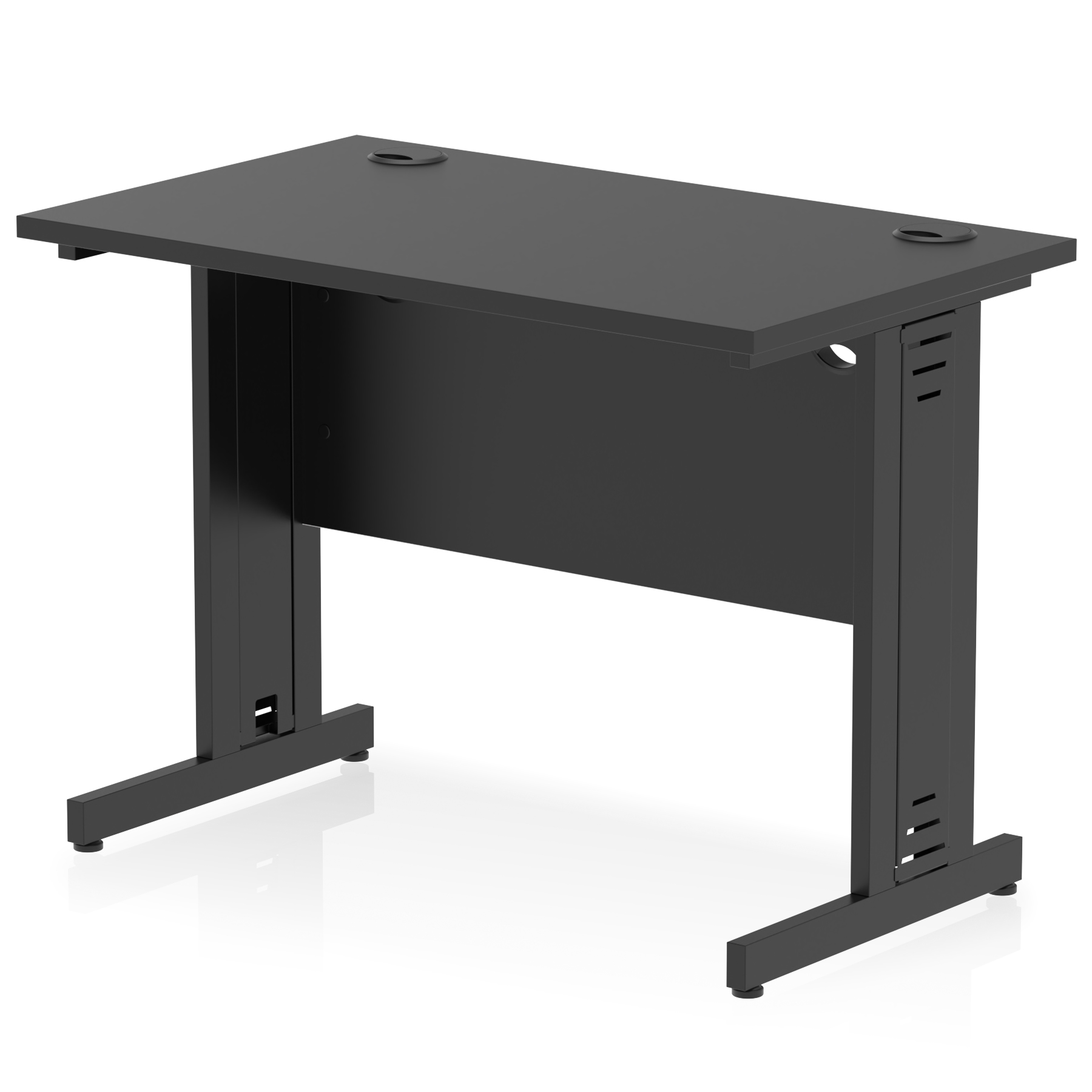 Impulse 1000mm Slimline Desk Cable Managed Leg - image 6