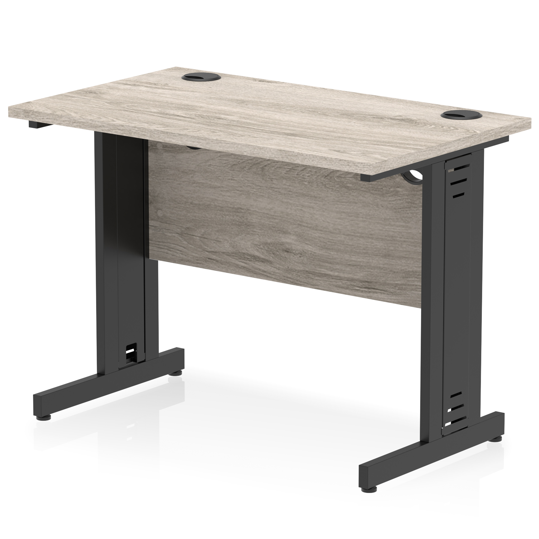 Impulse 1000mm Slimline Desk Cable Managed Leg - image 7