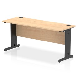 Impulse 1600mm Slimline Desk Cable Managed Leg - image 8
