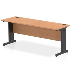 Impulse 1800mm Slimline Desk Cable Managed Leg - image 9