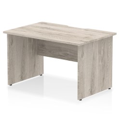 Impulse Scalloped Edge 1200mm Straight Desk Panel End Leg - image 2