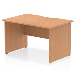 Impulse Scalloped Edge 1200mm Straight Desk Panel End Leg - image 4