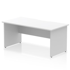 Impulse Scalloped Edge 1600mm Straight Desk Panel End Leg - image 6