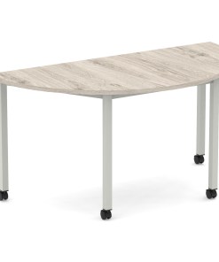 Impulse Semi-Circle Table Box Frame Leg With Castors