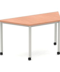 Impulse Trapezium Table Box Frame Leg With Castors