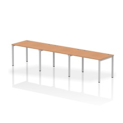Impulse Single Row Bench Desk - 3 Person - image 4