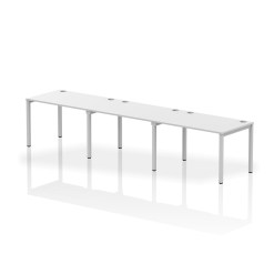 Impulse Single Row Bench Desk - 3 Person - image 6