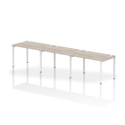 Impulse Single Row Bench Desk - 3 Person - image 8