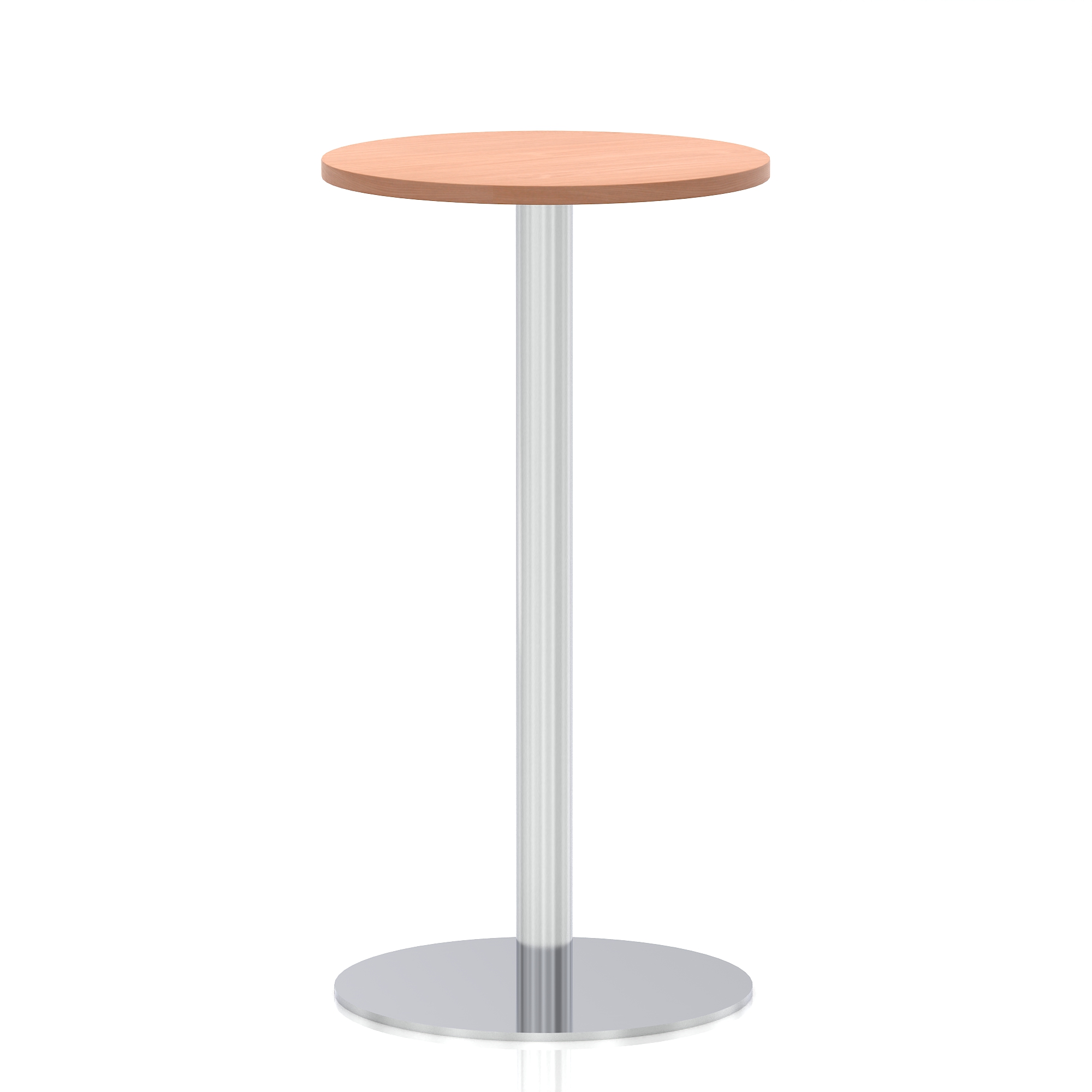 Italia Round Poseur Table Silver Leg - image 7