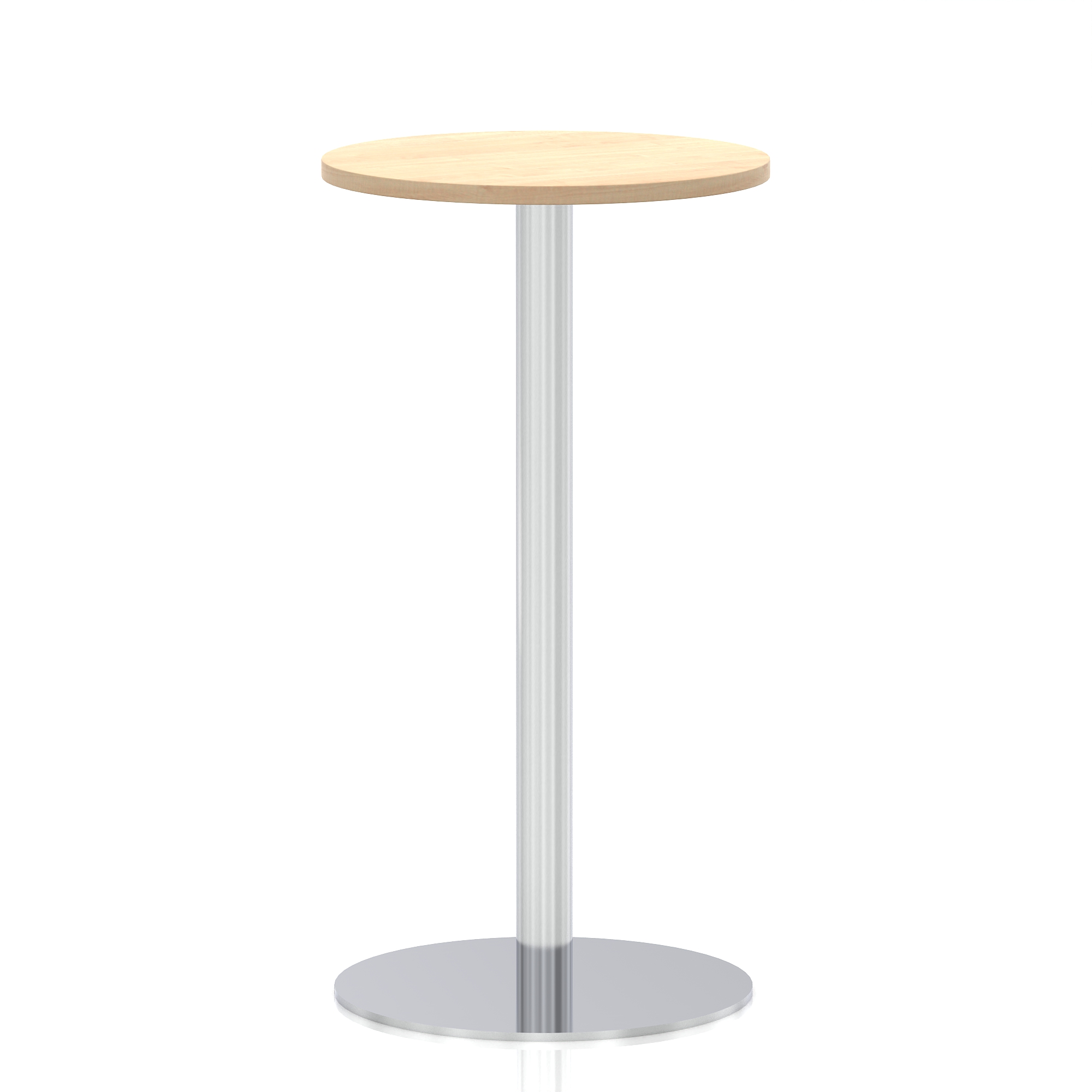Italia Round Poseur Table Silver Leg - image 10