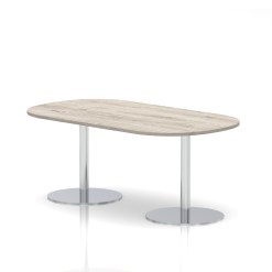 Italia Boardroom Table Silver Leg - image 6