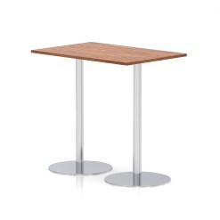 Italia Rectangular Poseur Table Silver Leg - image 8
