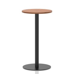 Italia Round Poseur Table Black Leg - image 8