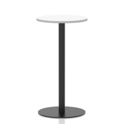 Italia Round Poseur Table Black Leg - image 9