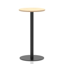 Italia Round Poseur Table Black Leg - image 10