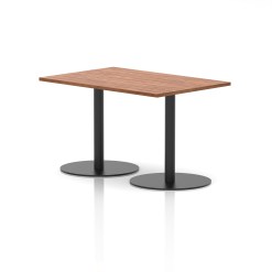 Italia Rectangular Poseur Table Black Leg - image 2
